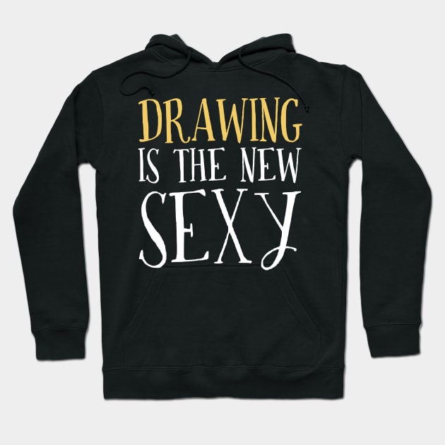 Gifts For Drawing Lovers Hoodie by divawaddle